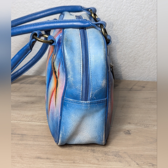 Anuschka Hand Painted Leather Bag - Picture 6 of 16